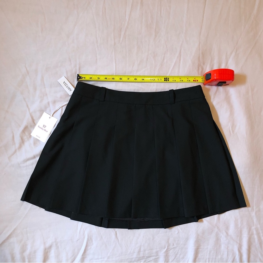 Aritzia Olive micro skirt